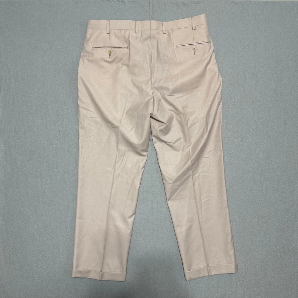 Lauren Ralph Lauren Edgewood Ultraflex Double-Pleated Pink‎ Dress Pant - Picture 2 of 5